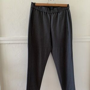 Theory grey wool dress pants